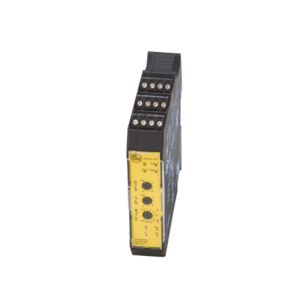 ifm electronic Монитор безопасности, 1 фаза, 2 NO, DIN-рейка, 1 до 49500 об/мин 24 V DC