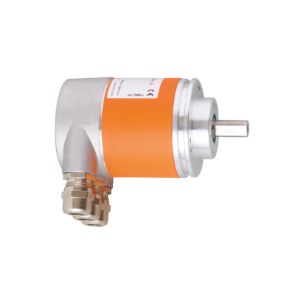 Абсолютный энкодер ifm electronic серии RM7 30V dc, 8192 импульсов на оборот, бинарный сигнал, тип с твердым валом, 10 мм