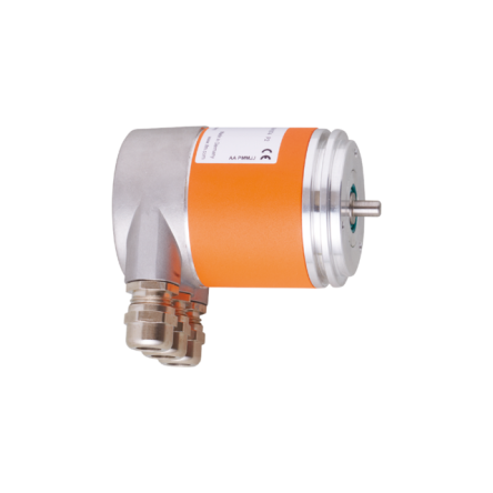 ifm electronic RM7 Серия абсолютного энкодера 30V dc, 8192 импульса ppr, бинарный сигнал, тип с твердым валом, 6 мм вал