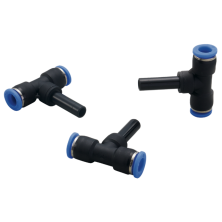 ifm electronic Т-образный фитинг T-Fitting 8 mm для использования с модулями AirBox, стандарт ISO 8573-1: 2001