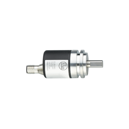 ifm electronic Абсолютный энкодер серии RM9 30V dc, 4096 импульсов на оборот, бинарный сигнал, тип с твердой осью, 10 mm
