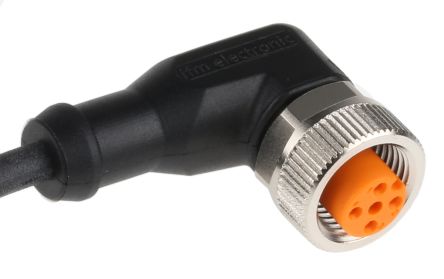 ifm electronic Женский 4-канальный M12 кабель для привода/датчика с открытым концом, 10 м
