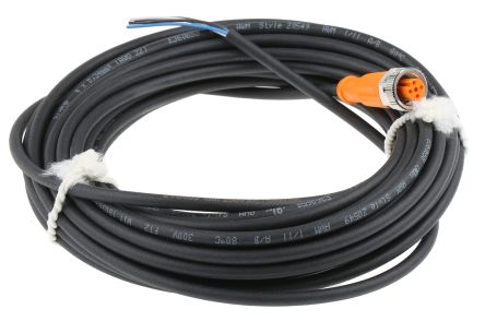 ifm electronic Женский 4-проводной M12 к незавершенному свободному концу датчика привода, 10 м