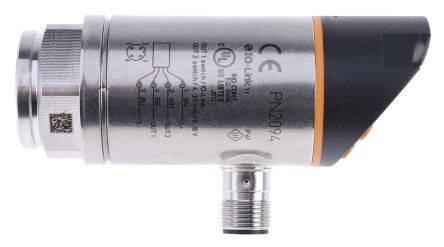 ifm electronic Датчик давления серии PN, PNP NO/NC, Аналоговый выход -1 бар, Относительное значение 10 бар
