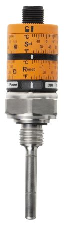 ifm electronic PT1000 RTD Датчик 6 мм диаметр, 50 мм длина, 4 провода, ±0.1 °K 145 °C макс
