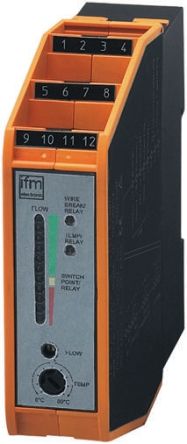 ifm electronic SN0150 Серия, DIN-рейка Контроллер потока, релейный выход 240 V ac