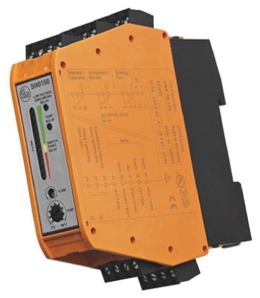 ifm electronic, Контроллер потока для DIN-рейки, релейный выход 24 В постоянного тока