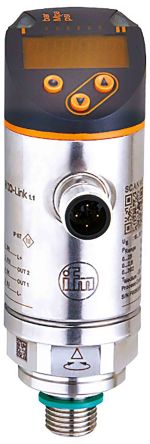 ifm electronic Датчик давления серии PN, PNP NO/NC, Аналоговый выход -1 бар, Относительное значение 10 бар