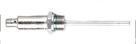 ifm electronic PT1000 RTD Датчик 6 mm Диаметр, 100 mm Длина, 4 провода, 0.3 °C 150 °C Макс