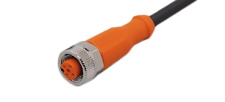 ifm electronic Женский 8-ходовой M12 к 5-ходовому Необработанному Кабелю Датчика Привода, 5 м
