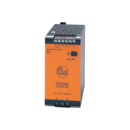 ifm electronic Блок питания, DN4013 28V dc, 10 A, 240 W, вход 240V ac до 240V ac