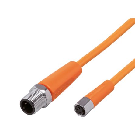 ifm electronic Мужской 1-ходовой прямой к женскому 1-ходовому прямому кабелю датчика/привода, 3.5 м