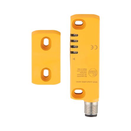 ifm electronic RFID выключатель безопасности серии MN, корпус из полиамида, 26.4 V dc, 1 x PNP, 2 x OSSD, M12