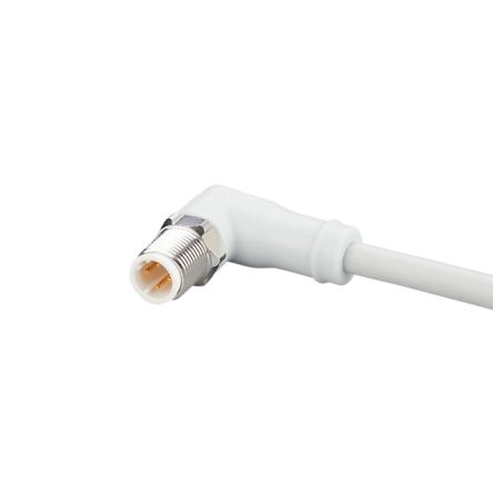 ifm electronic Мужской 4-ходовой угловой кабель для связи с Женским 4-ходовым M12, 20 м