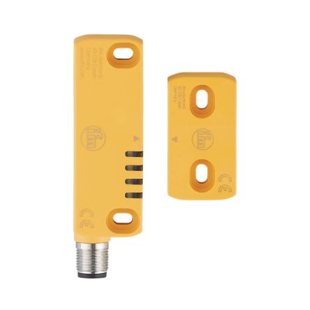 ifm electronic MN Серия RFID Датчик безопасности, корпус из полиамида, 26.4 V dc, 2 x OSSD, 1 x PNP, M12