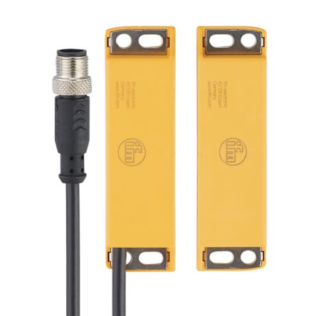 ifm electronic MN Серия Магнитный Безопасный Выключатель, Полимерный Корпус, 24 V dc, 2 NO, M12
