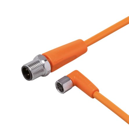 ifm electronic Мужской 1-проводной прямой к женскому 1-проводному M8 датчику привода, 1 м