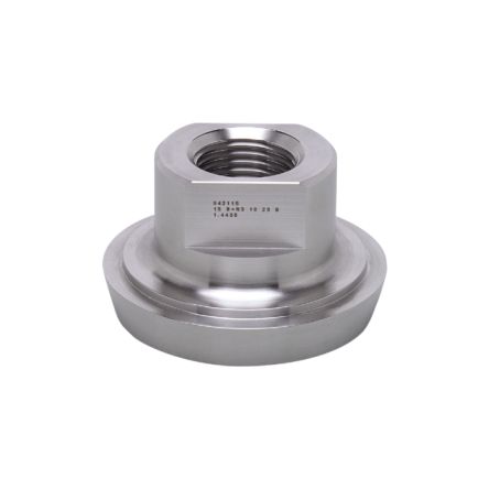 ifm electronic, E433 Серия Адаптеры для датчиков 56 mm для использования с фитингами труб, DIN 11851, DIN 11866, EAC, EC