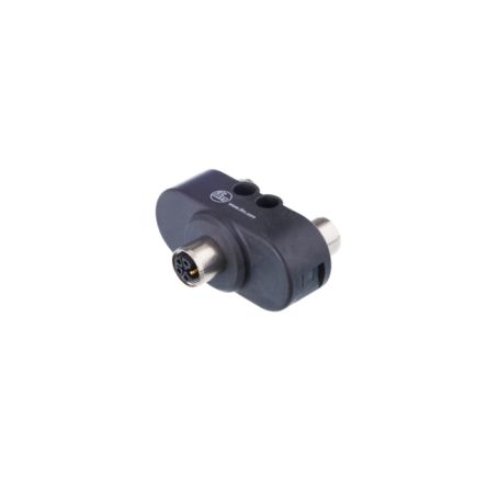 ifm electronic Боковой вход, Верхний вход Круглый разъём Адаптер 1 M12 2 M12 Женский