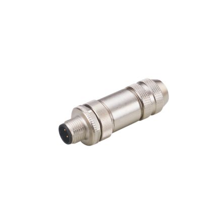 ifm electronic Промышленный круглый разъем, 1 контакт, Винтовой, M12 Разъем, Вилка, Мужской, IP67, E Серия