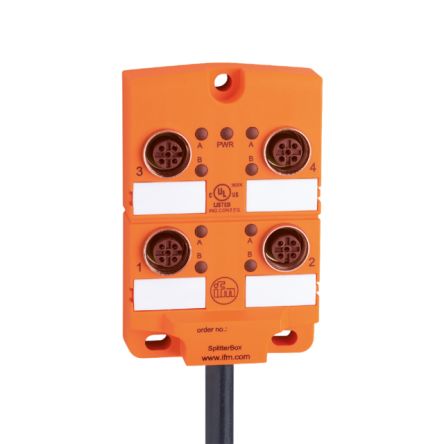 ifm electronic Серия EBC Коробка датчиков, 4 порта, 5 м