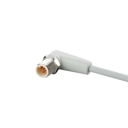 ifm electronic Мужской 5-ходовой угловой к мужскому 4-ходовому M12 коммуникационному кабелю, 2 м