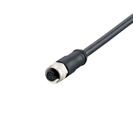 ifm electronic Женский 1-ходовой прямой к незавершенному кабелю привода/датчика, 10 м