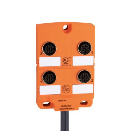 ifm electronic Серия EBC Коробка датчиков, 4 порта, 5 м