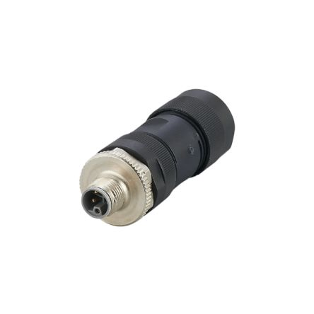 ifm electronic Промышленный круглый разъем, 1 контакт, Винтовой, M12 Разъем, Вилка, Мужской, IP67, E Серия