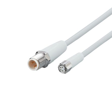 ifm electronic Кабель связи, мужской 4-ходовой прямой к женскому 4-ходовому прямому, 2 м