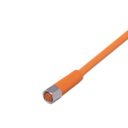 ifm electronic Женский 1-канальный прямой кабель для привода/датчика, 15 м