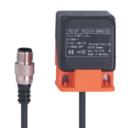 ifm electronic IM5138 Прямоугольный датчик приближения PNP/NPN IM 36V dc 15 мм 36 V dc 100 мА
