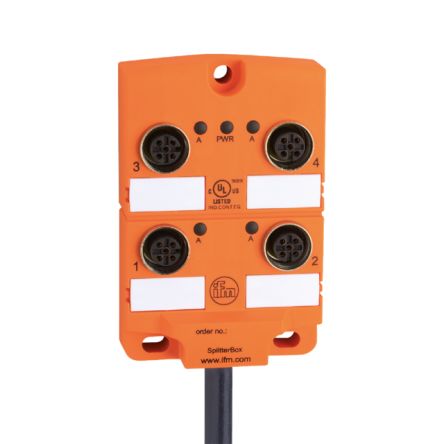 ifm electronic Серия EBC Коробка датчиков, 4 порта, 5 м
