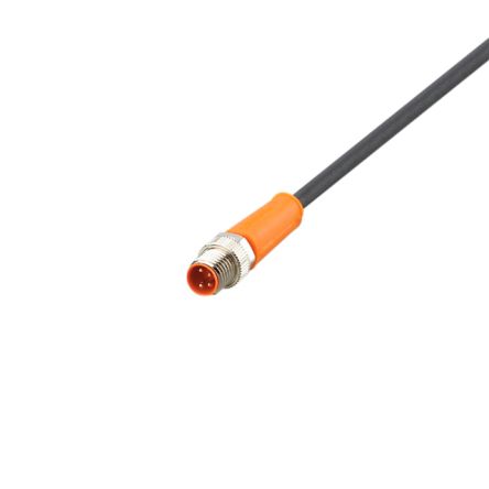 ifm electronic Мужской 4-х контактный прямой к Мужскому 4-х контактному прямому коммуникационному кабелю, 12 м