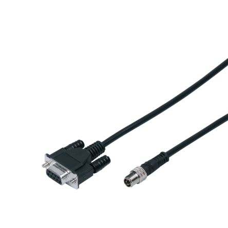 ifm electronic Мужской 1-контактный прямой к женскому 1-контактному прямому кабелю привода/датчика, 3 м