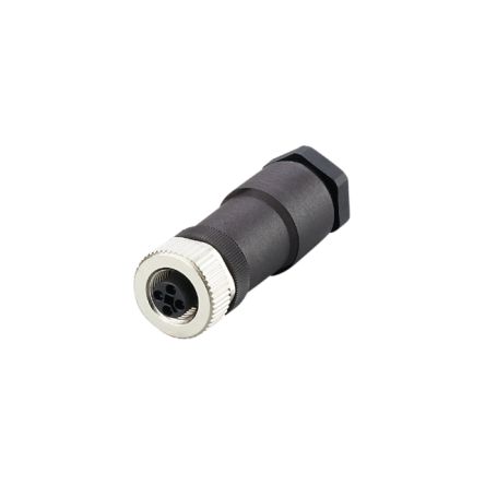 ifm electronic Промышленный круглый разъем, винтовой, M12 разъем, гнездо, женский, IP67, E12 Серия
