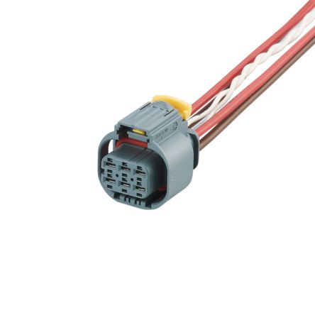 ifm electronic Женский 1-контактный прямой к незавершенному Кабелю соединителя, 5 м