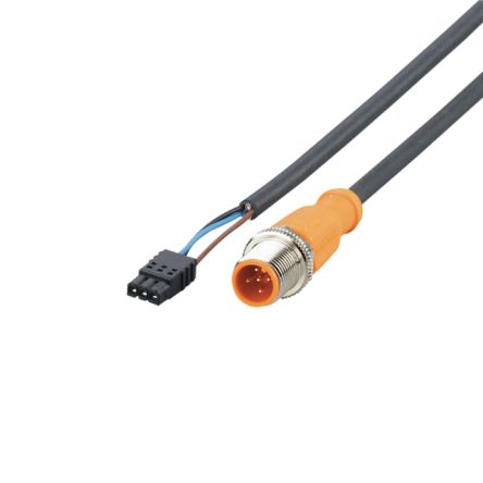 ifm electronic Мужской 1 контактный прямой к незавершенному незавершенному кабелю привода/датчика, 0.5 м