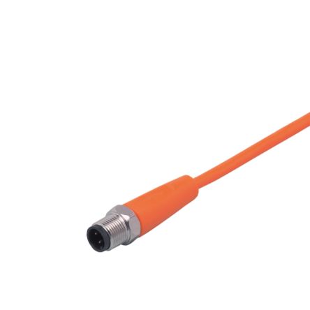 ifm electronic Мужской 1-проводной Прямой к Необрезанному Кабелю Датчика/Привода, 25 м
