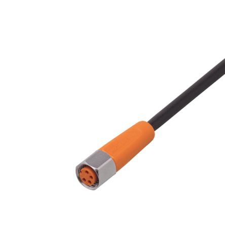 ifm electronic Женский 1-канальный прямой кабель для привода/датчика, 15 м