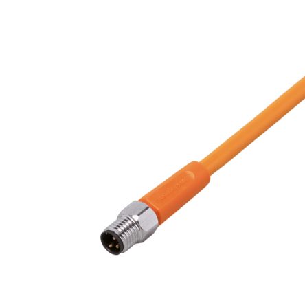 ifm electronic Мужской 1-контактный прямой к незавершенному незавершенному Кабелю датчика привода, 2 м