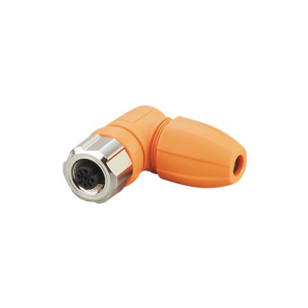 ifm electronic Круглый Разъем, 1 Контакт, Винт, M12 Разъем, Гнездо, Женский, IP67, IP68, IP69K, EVC Серия
