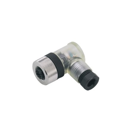 ifm electronic Круглый разъем, 1 контакт, винтовой, M12 разъем, гнездо, женский, IP68, E115 Серия
