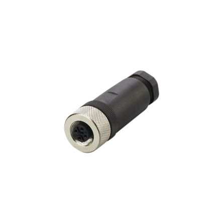 ifm electronic Круглый разъем, 1 контакт, Кабель, M12 разъем, Гнездо, Женский, IP68, Серия E116
