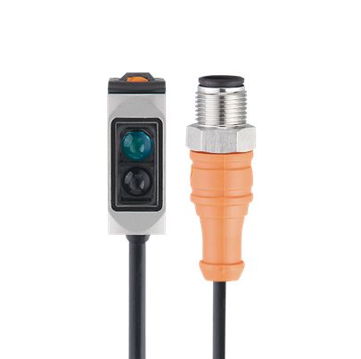 ifm electronic Датчик фотоэлектрический диффузного отражения, Прямоугольный датчик