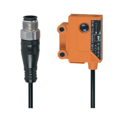 ifm electronic Ретроотражающий Датчик Фотоэлектрический Датчик, Прямоугольный Датчик