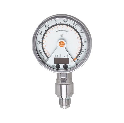 ifm electronic Датчик давления серии PG24, 4 до 20 mA, NPN/PNP выход -1 бар 1 бар, Относительное давление,