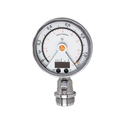 ifm electronic PG27 Серия промышленного датчика давления, 4 до 20 мА, NPN/PNP выход -0.05 бар 1 бар, относительное давление,