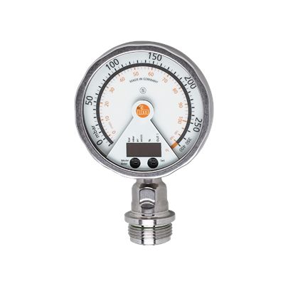 ifm electronic Датчик давления серии PG27, NPN/PNP, 4 до 20 мА выход -0.0124 бар 0.25 бар, вакуум, относительное