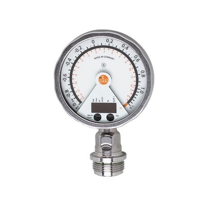 ifm electronic PG27 Серия Промышленный датчик давления, 4 до 20 мА, NPN/PNP выход -1 бар 1 бар, Относительное давление,